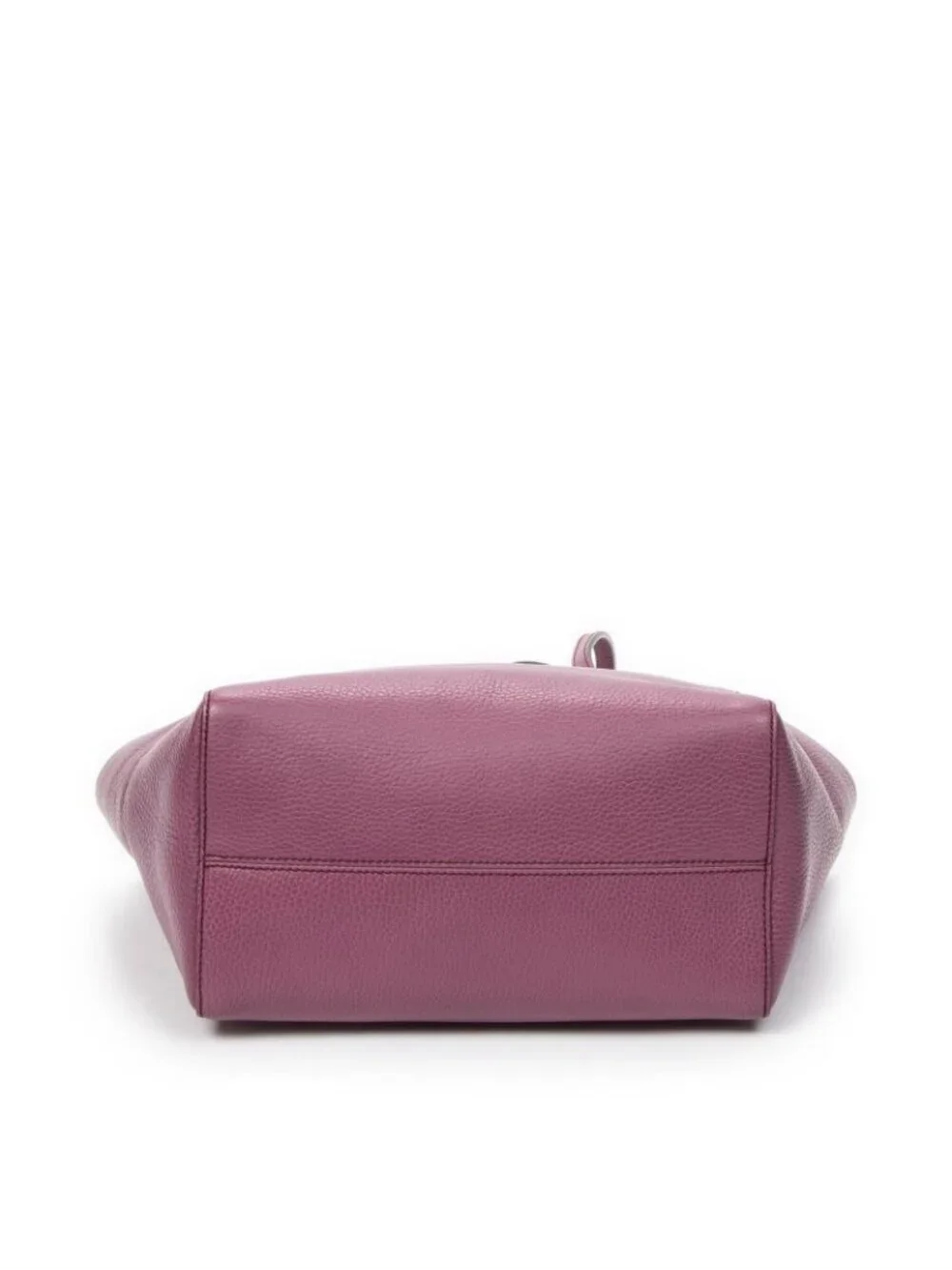 Gucci Small Swing Tote Purple Grain Calf Skin Leather